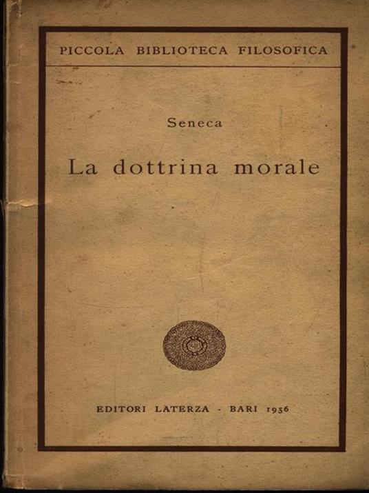La dottrina morale - L. Anneo Seneca - copertina