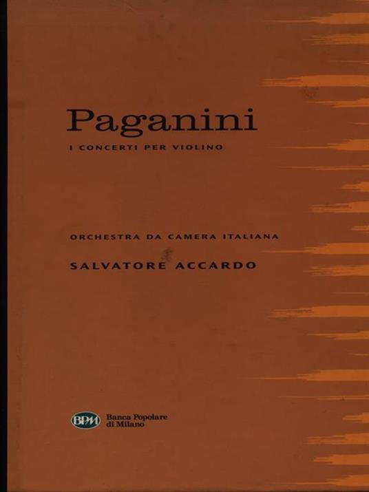 Paganini i concerti per violino 3 CD - copertina