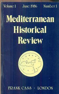 Mediterranean Historical review vol 1 June 1986 n 1 - 2