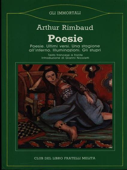 Poesie - Arthur Rimbaud - copertina