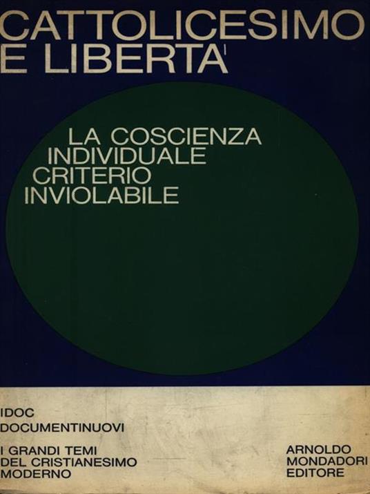 Cattolicesimo e libertà - copertina