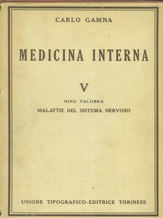 Medicina interna V - Federico Gamna - copertina