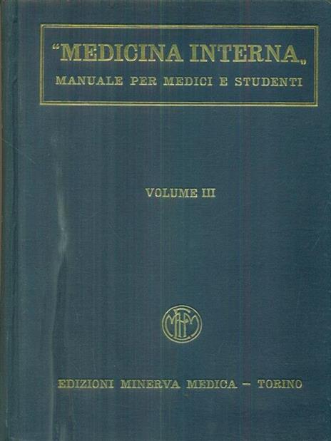 Medicina interna vol III - Angelo Ceconi - 2