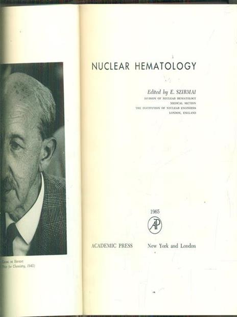 Nuclear Hematology - E. Szirmai - copertina