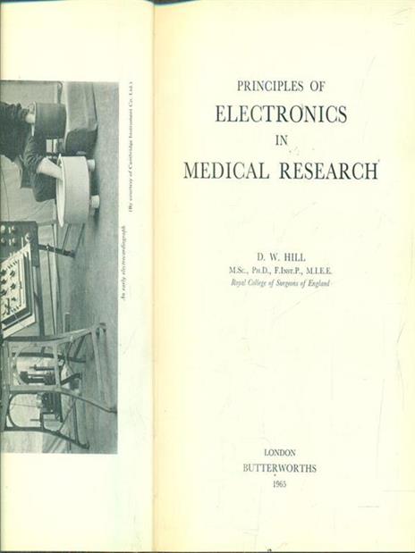 Principles of electronics in medical research - copertina