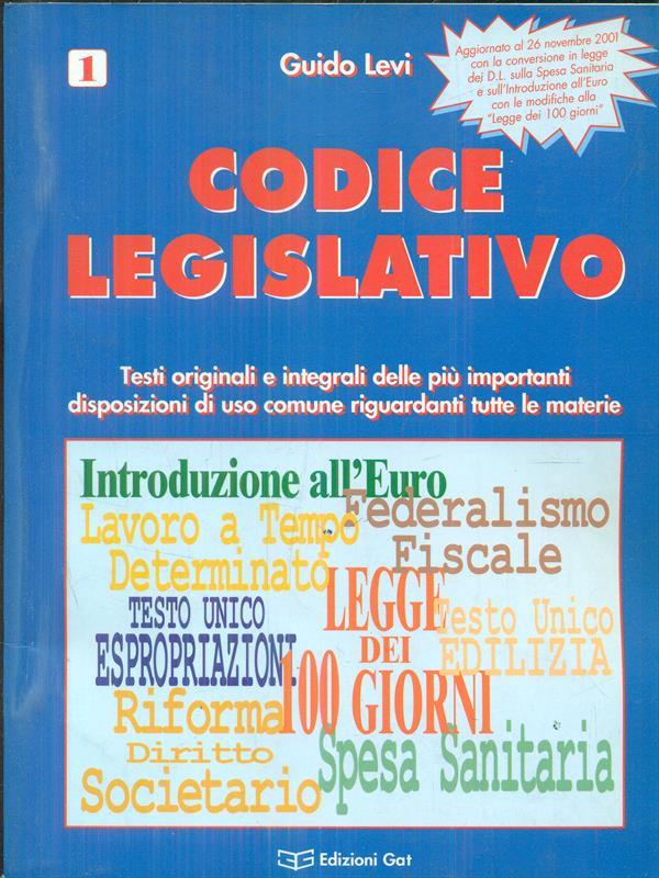 Codice legislativo 1