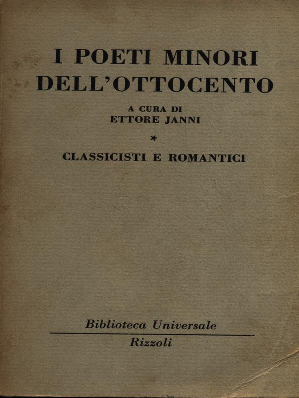 I peti minori dell'ottocento vol. 1