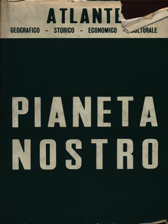 Pianeta nostro. Atlante - copertina