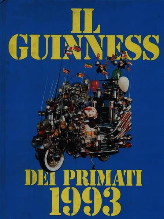 Il Guinness dei Primati 1993 - Peter H. Matthews - copertina