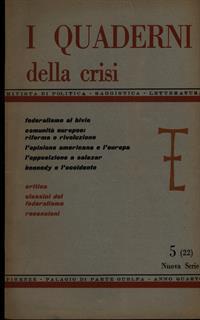 I quaderni della crisi n. 5/aprile-giugno 1964 - 2