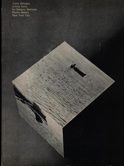 Xante Battaglia critical notes - Gregory Battcock - copertina