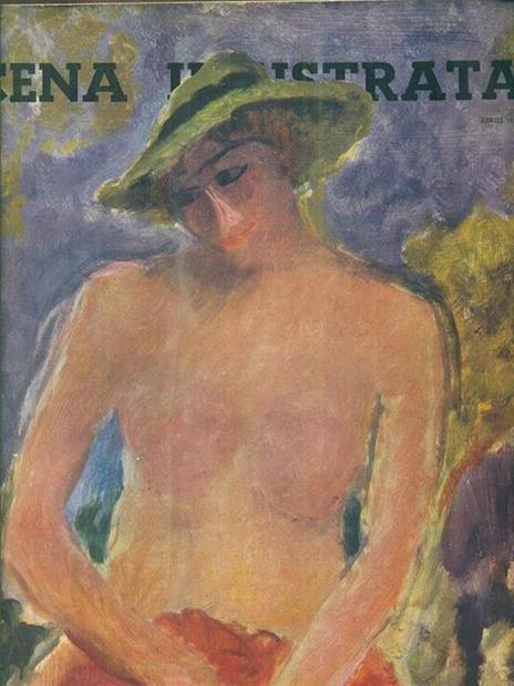 Scena illustrata anno 66 n 4 / aprile 1951 - copertina