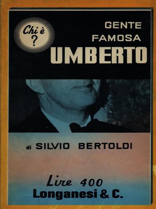 Umberto - Silvio Bertoldi - copertina
