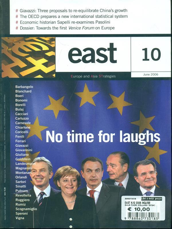 East 10 No time for laughs