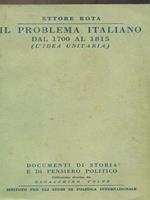 Il problema italiano dal 1700 al 1815