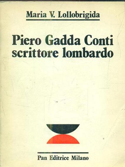 Piero Gadda Conti scrittore lombardo - copertina