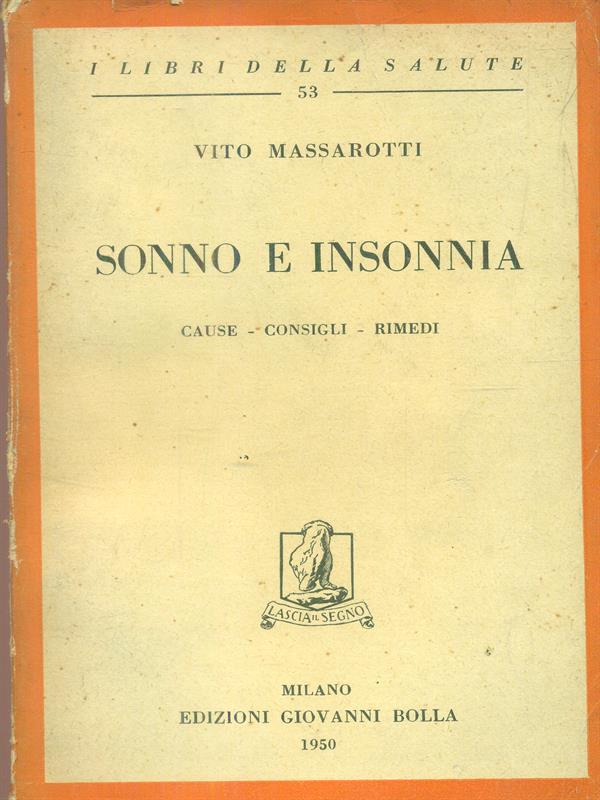 Sonno e insonnia