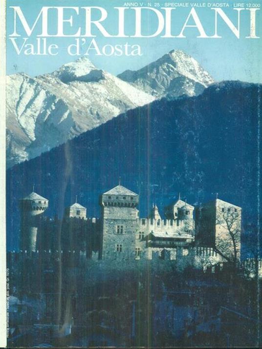 Meridiani n 25 / speciale Valle d'Aosta - copertina