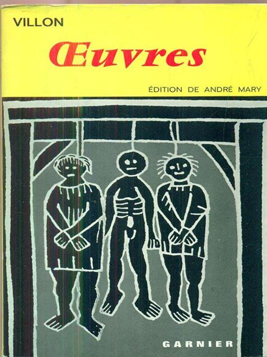 Oeuvres - François Villon - copertina