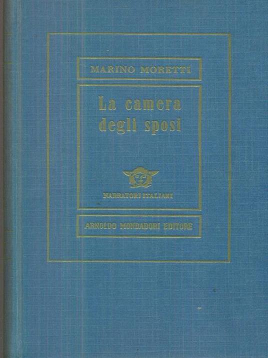 La camera degli sposi - Marino Moretti - copertina