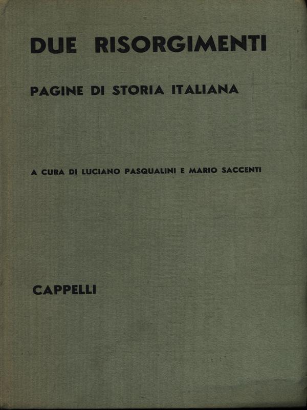 Due Risorgimenti