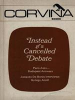Instead of a cancelled debate