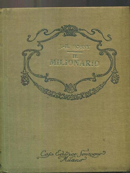 Il milionario - copertina
