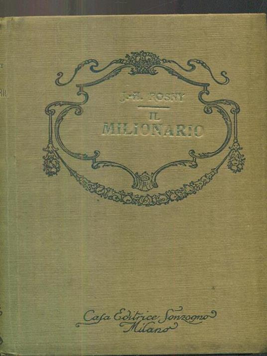 Il milionario - copertina