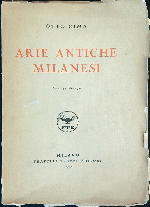 Arie Antiche Milanesi