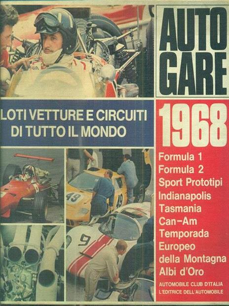 Auto gare 1968 - copertina