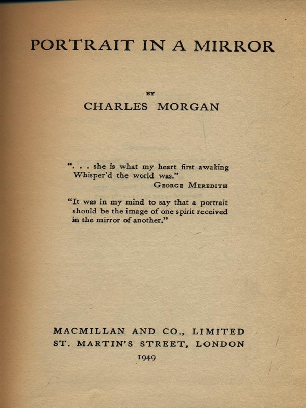 Portrait in a mirror