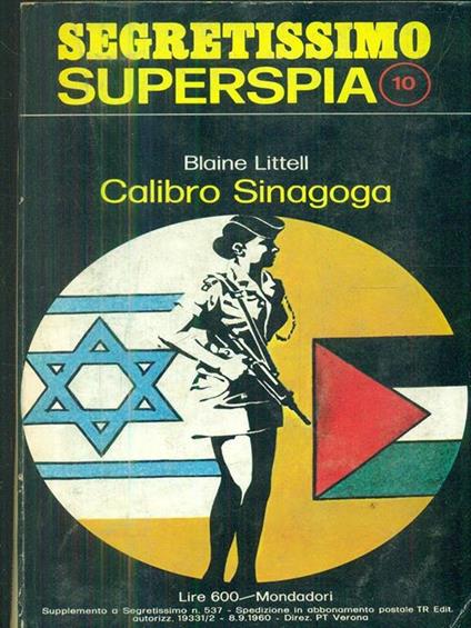 Calibro Sinagoga - Blaine Littell - copertina