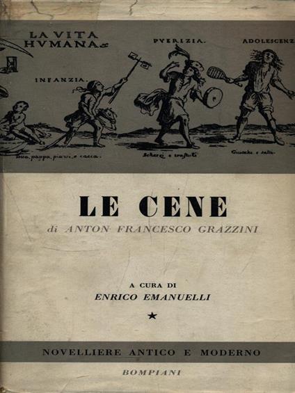 cene - Anton Francesco Grazzini - copertina