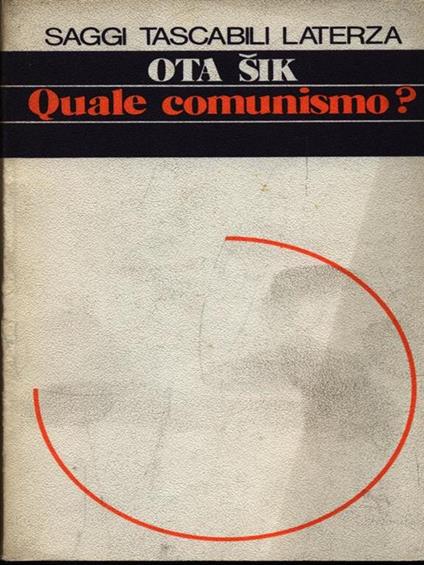 Quale comunismo? - Ota Sik - copertina