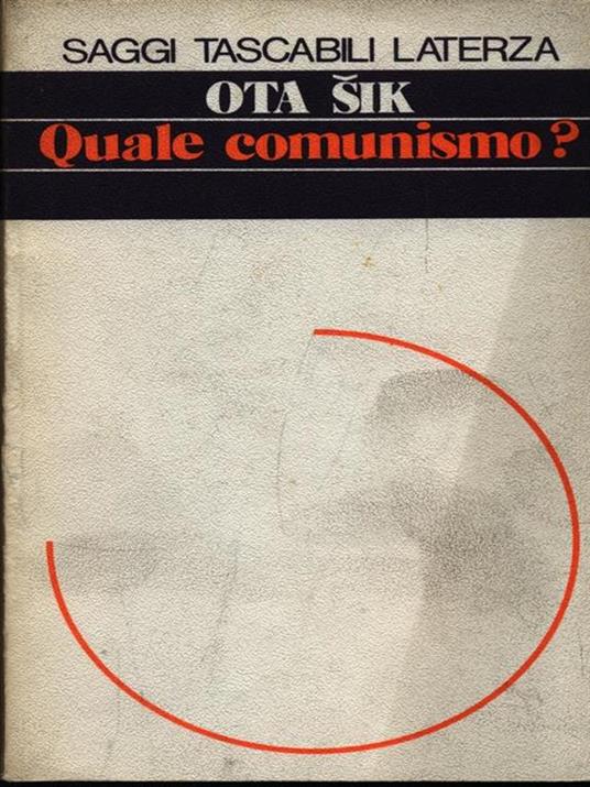 Quale comunismo? - Ota Sik - copertina