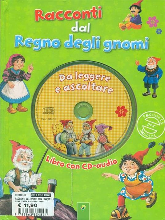 Racconti dal Regno degli gnomi + CD - copertina