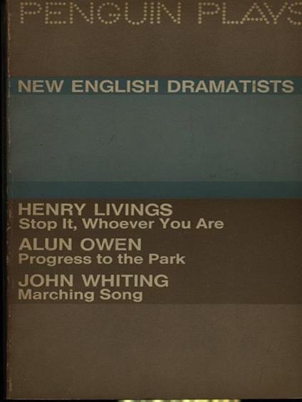 New English dramatists 5 - copertina