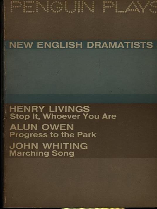 New English dramatists 5 - copertina