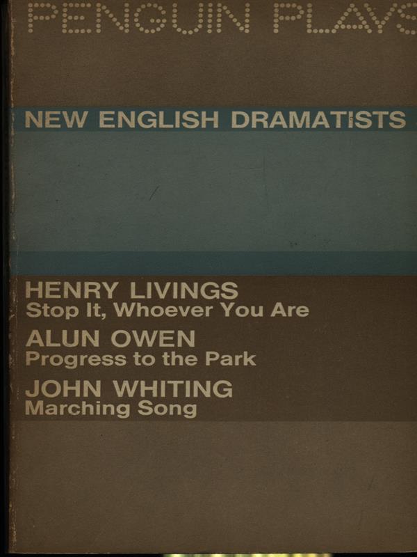 New English dramatists 5