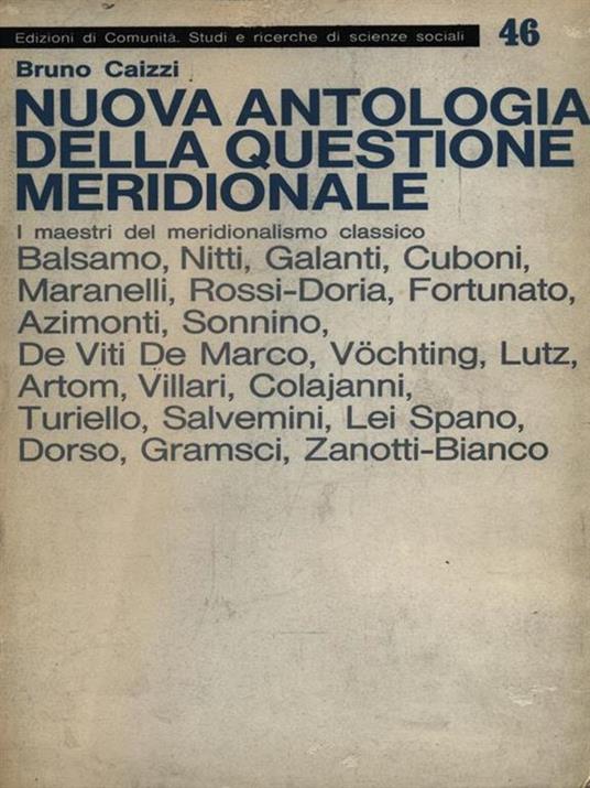 Nuova antologia della questione meridionale - Bruno Caizzi - 3