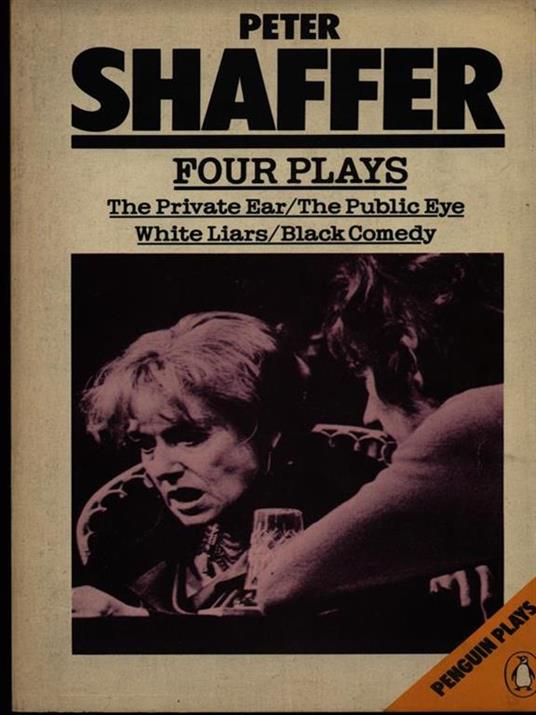 Four plays - Peter Shaffer - copertina
