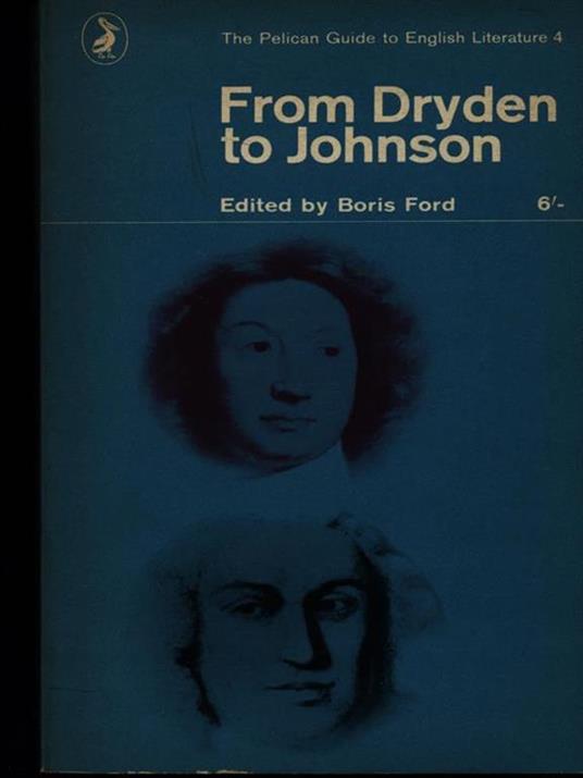 From Dryden to Johnson - Boris Ford - copertina