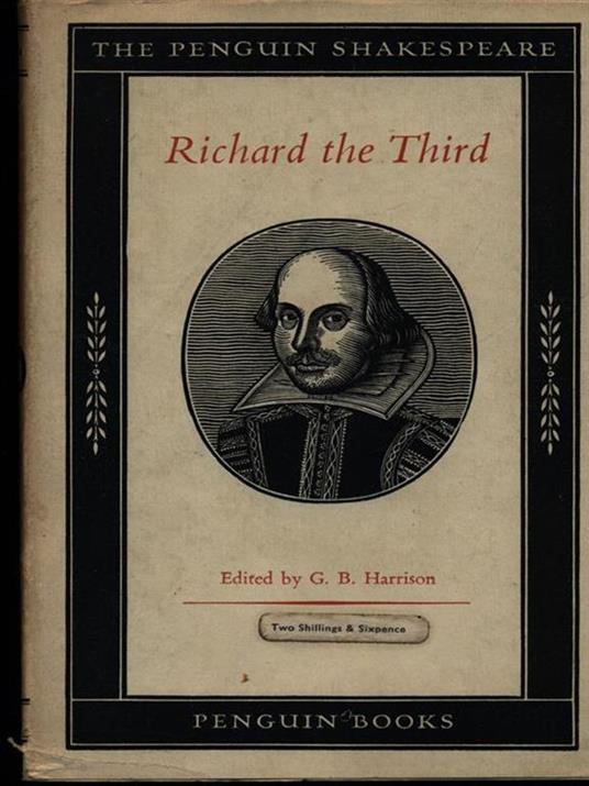 Richard the third - William Shakespeare - copertina