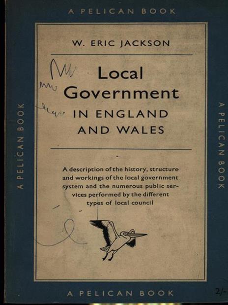 Local government in England and Wales - copertina