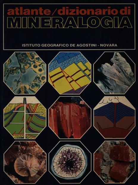 Atlante/dizionario di Mineralogia - Vincenzo De Michele - copertina