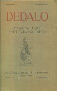 Dedalo anno II fasc VII Dicembre MCMXXI - 2
