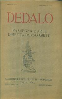 Dedalo anno II fasc VIII Gennaio MCMXXII - 2