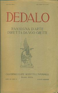 Dedalo anno III fasc II Luglio MCMXXII - 2