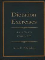 Dictation Exercises: An aid to English