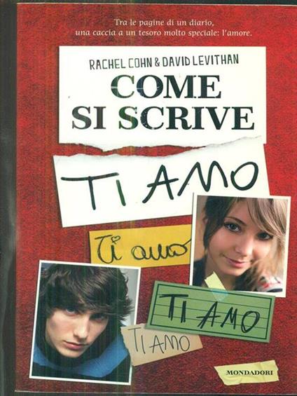 Come si scrive ti amo - Rachel Cohn,David Levithan - copertina